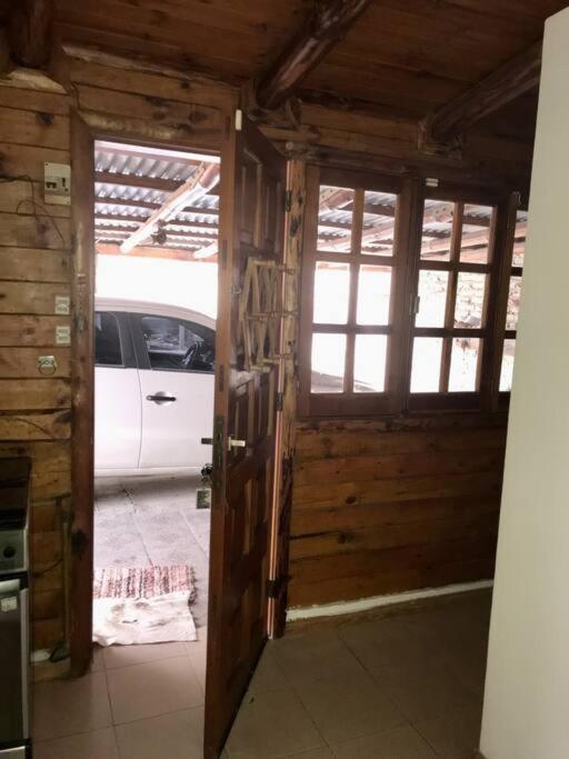 Pequena Casa De Troncos, Detras De Casa Principal No Trabajo Con Tarjeta De Credito Puerto Madryn Dış mekan fotoğraf